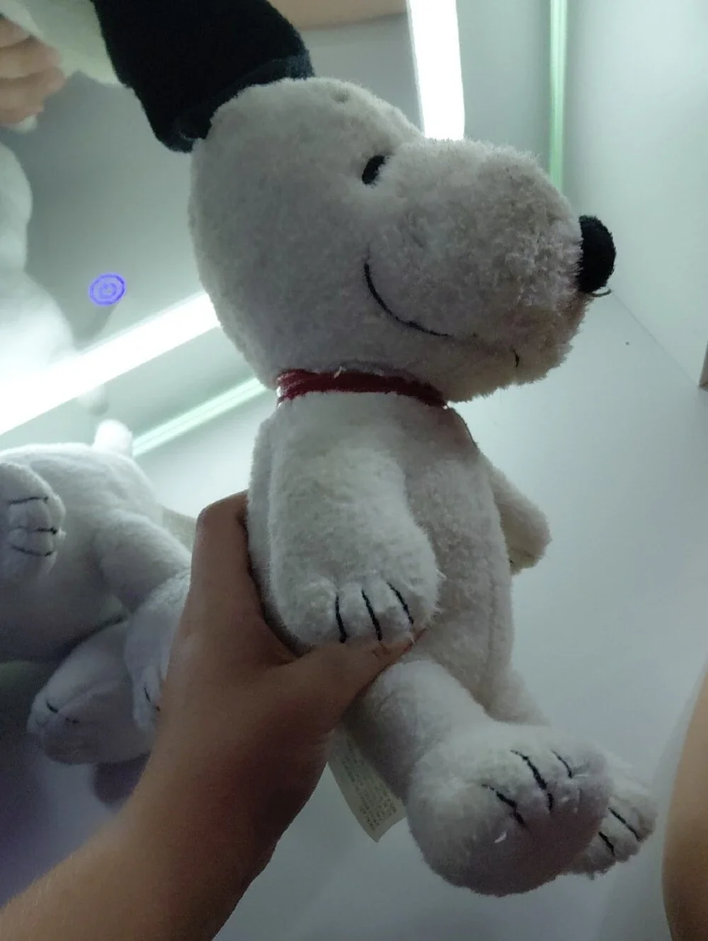 Peanuts Snoopy Plush Dog Toy Duo in White and Black